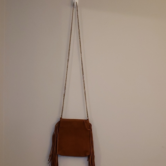 Urban Outfitters Suede Chain Mini Crossbody Bag - Picture 3 of 5